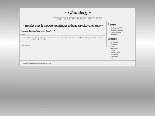 tag/numerique-arduino-circuitpython-cpm screenshot