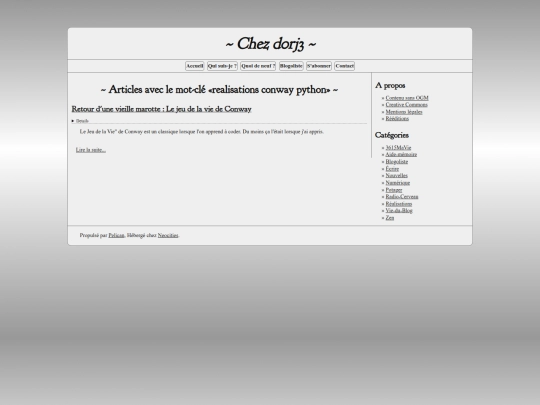 tag/realisations-conway-python screenshot