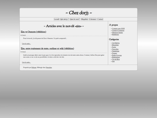 tag/zim screenshot