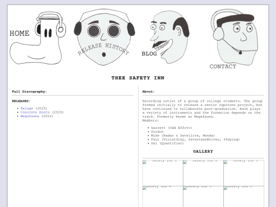 artists/SafetyInn screenshot