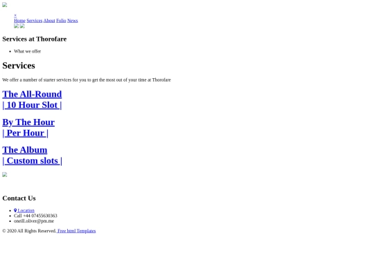 services screenshot