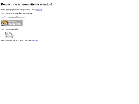 index screenshot