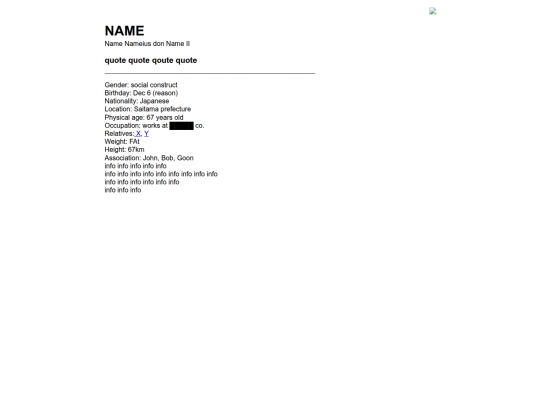 profiletemplate screenshot
