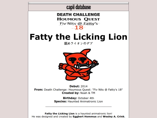 database/2014/fatty screenshot