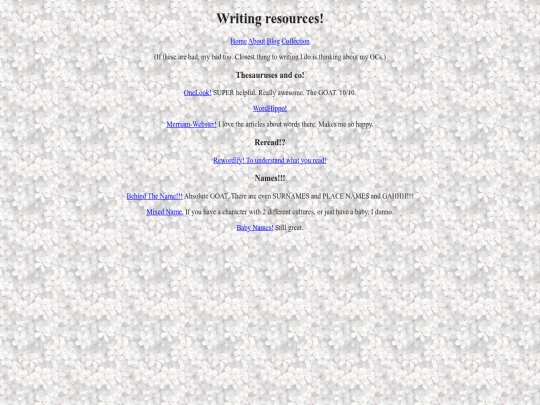 library/writing screenshot