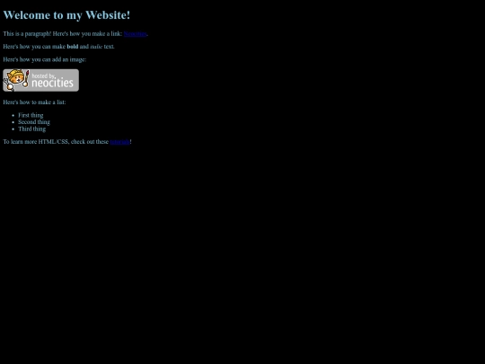 example screenshot