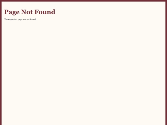 not_found screenshot
