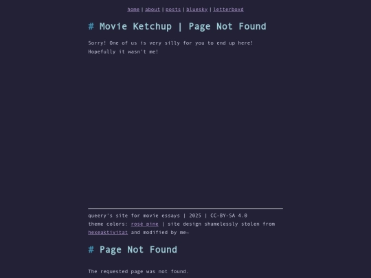 not_found screenshot