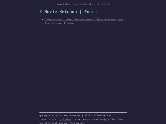 posts screenshot