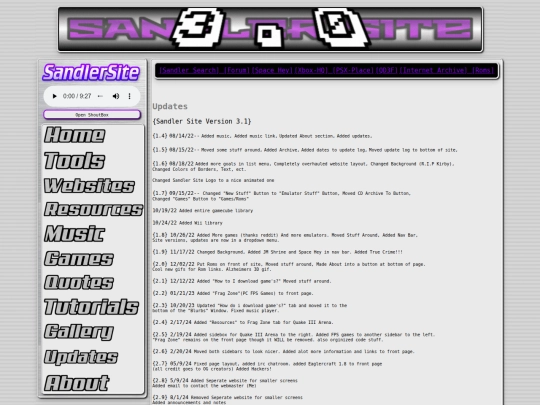 SandlerSite/Updates screenshot