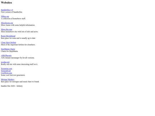 websites screenshot