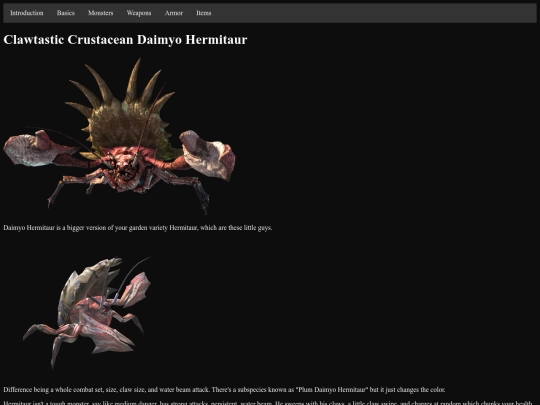 DaimyoHermitaur screenshot