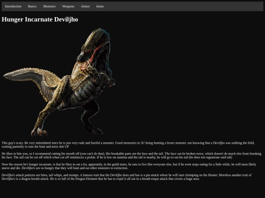 Deviljho screenshot