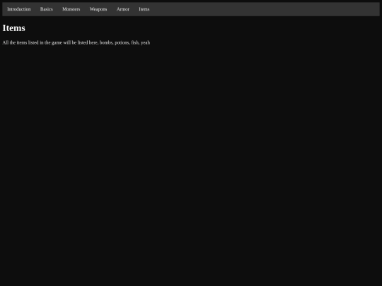 MHGItems screenshot