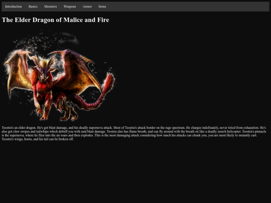 Teostra screenshot