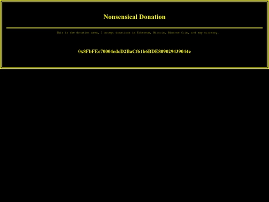 donate screenshot