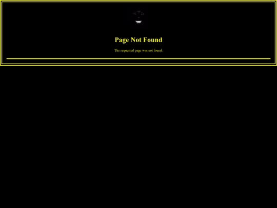 not_found screenshot