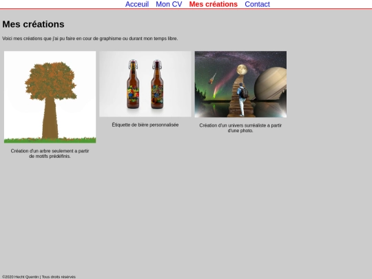 Portfolio screenshot