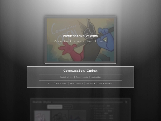commissions screenshot