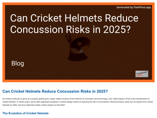 can-cricket-helmets-reduce-concussion-risks-in-2025 screenshot