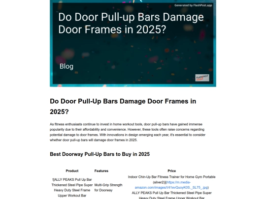 do-door-pull-up-bars-damage-door-frames-in-2025 screenshot