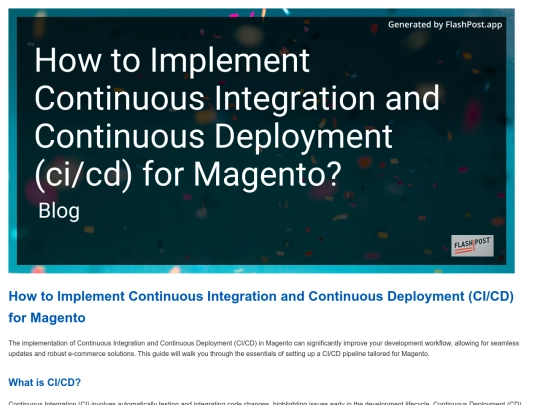 how-to-implement-continuous-integration-and-continuous-deployment-ci-cd-for-magento screenshot