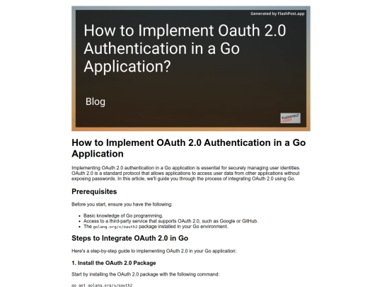 how-to-implement-oauth-2-0-authentication-in-a-go-application screenshot