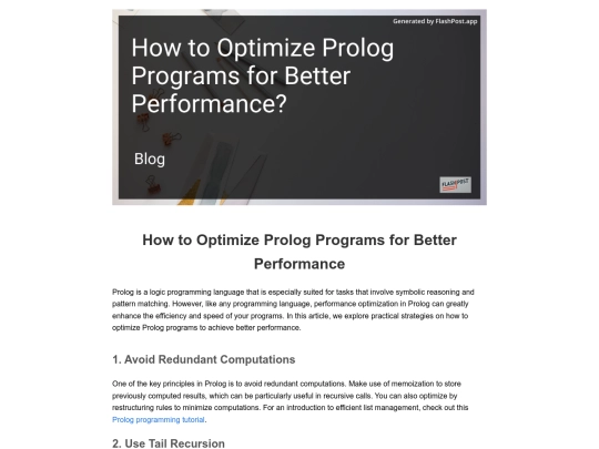 how-to-optimize-prolog-programs-for-better-performance screenshot