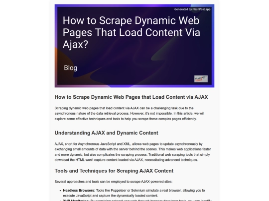 how-to-scrape-dynamic-web-pages-that-load-content-via-ajax screenshot