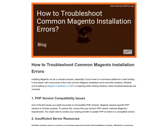 how-to-troubleshoot-common-magento-installation-errors screenshot