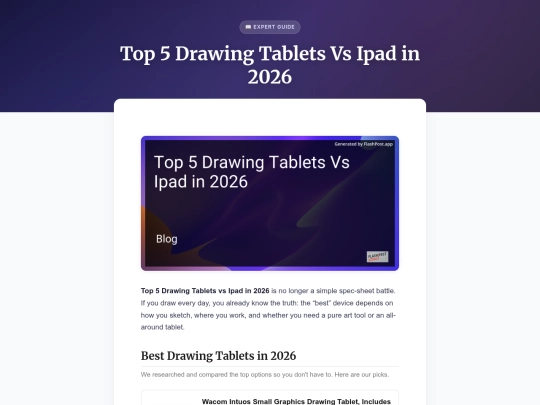 top-5-drawing-tablets-vs-ipad-in-2026 screenshot