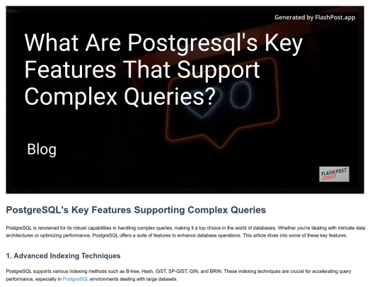 what-are-postgresql-s-key-features-that-support-complex-queries screenshot