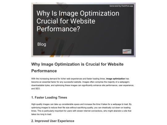 why-is-image-optimization-crucial-for-website-performance screenshot