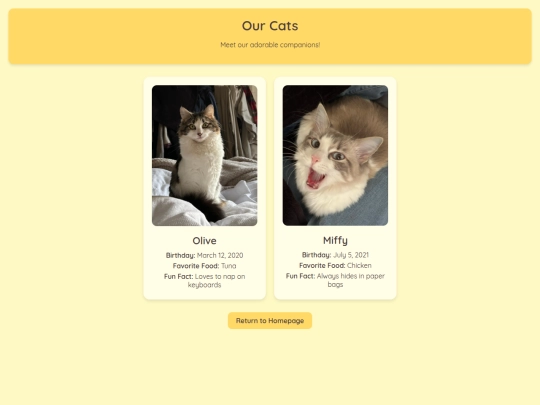 cats screenshot