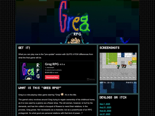 g/gregrpg screenshot