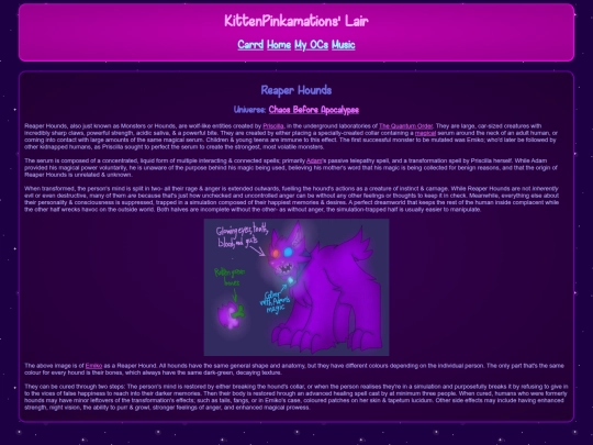 wiki/OC - Chaos Before Apocalypse/Reaper Hounds screenshot