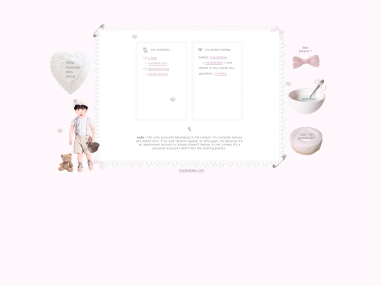 links screenshot