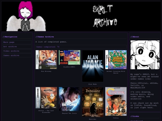 games screenshot