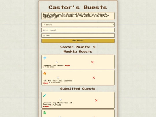 questlog screenshot