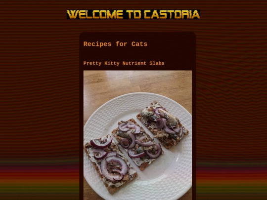recipes screenshot