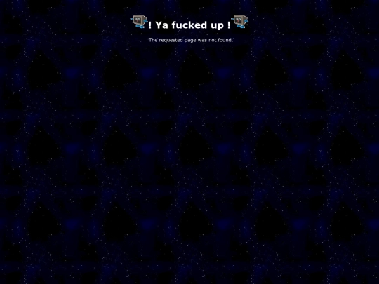 not_found screenshot