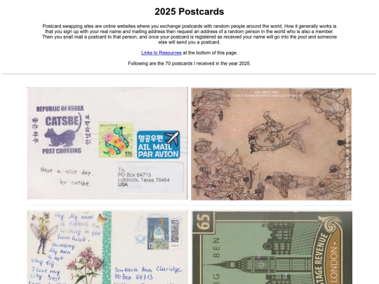 collections/postcards2025 screenshot