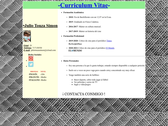 cv screenshot