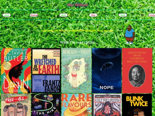 readings2025 screenshot