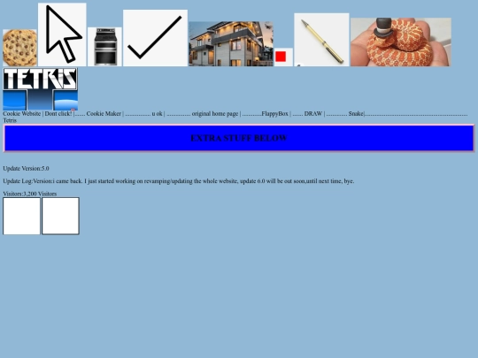 HomePage screenshot