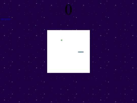 snakegame screenshot