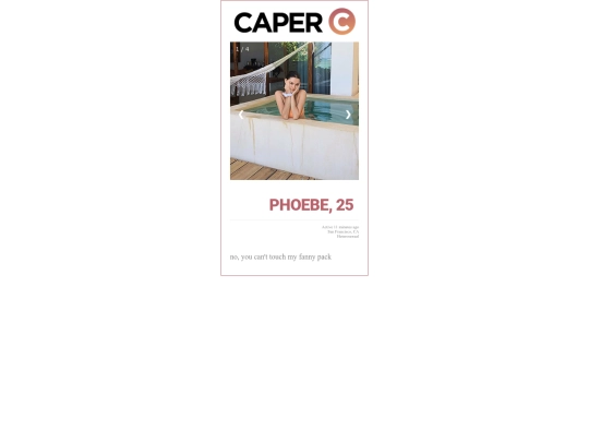 caper screenshot