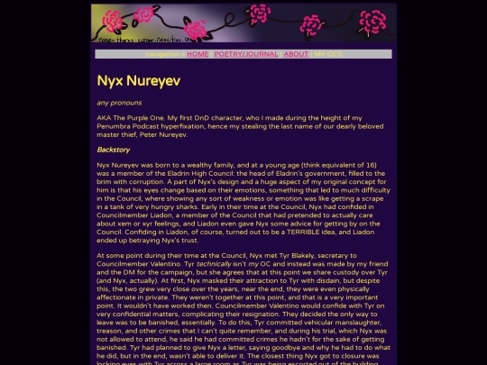 NyxNureyev screenshot