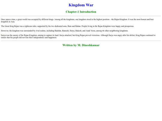 Indhtml/Story /KWc-1 screenshot