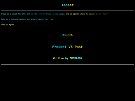 Indhtml/Story /agora teaser screenshot